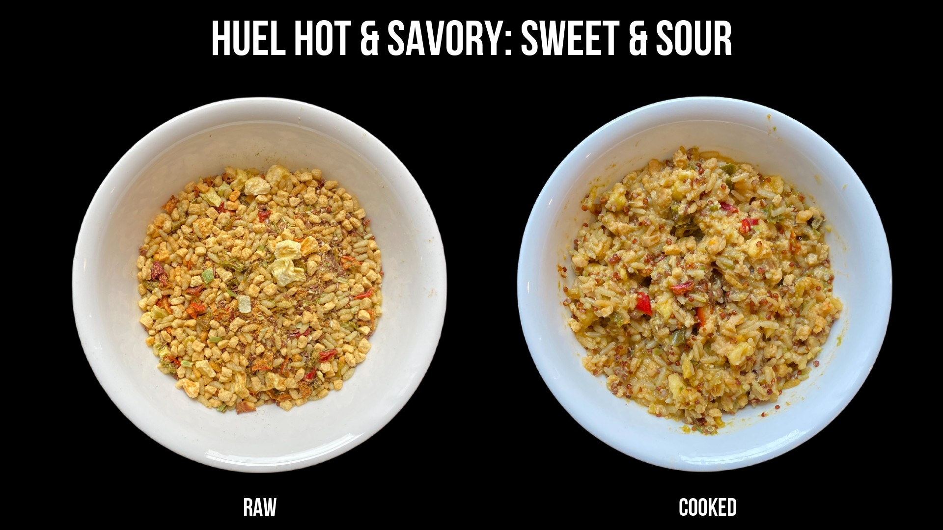 Review Huel powder, Hot & Savory meal replacement, and Huel Bar