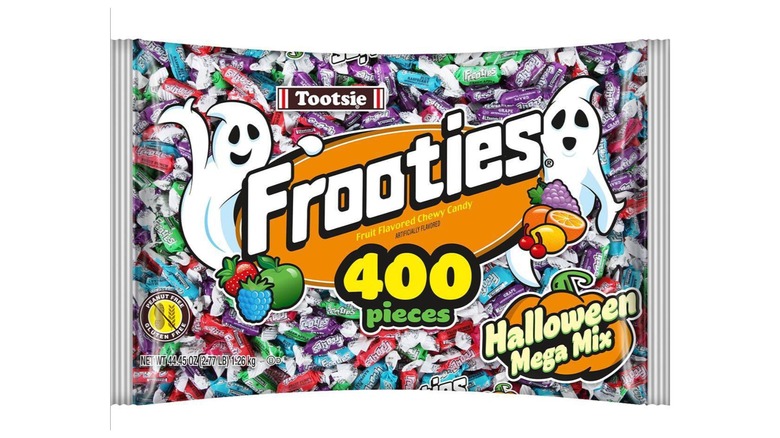 Product image of Frooties Halloween Mixed Candy Bag on a white background.
