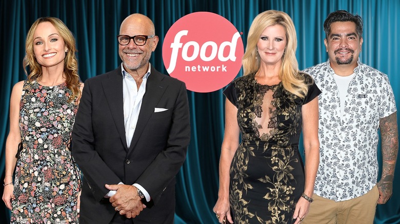 composite image of famous chefs who left Food Network