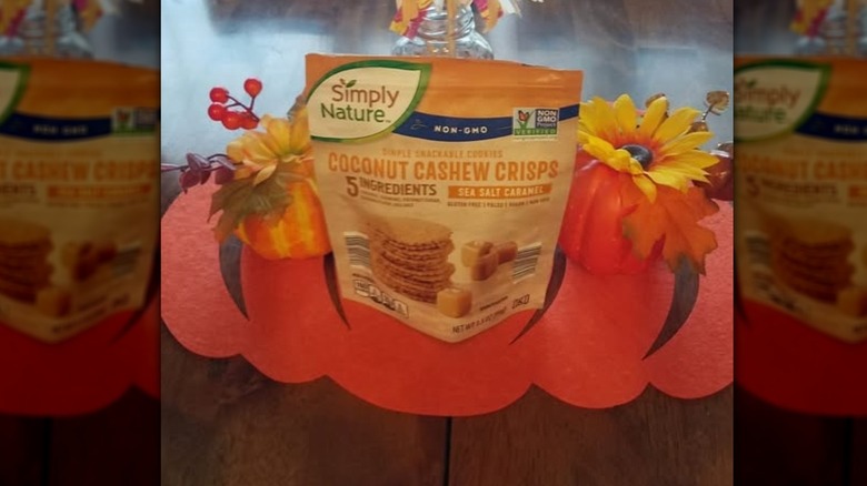 Bag of Simply Nature Coconut Crisps