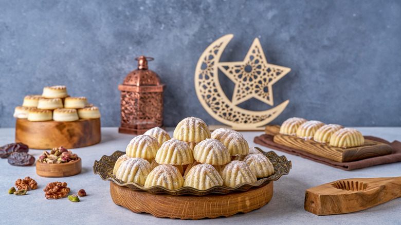 Assorted maamoul Eid cookies