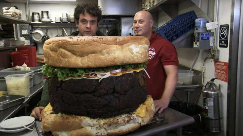 Adam Richman and the Absolutely Ridiculous Burger