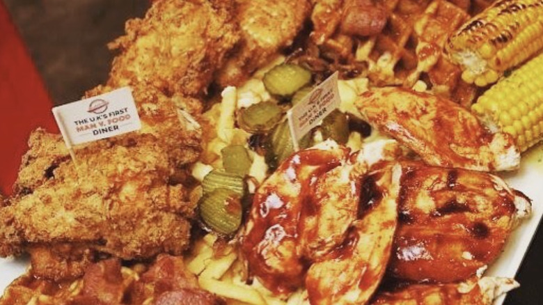 Food included in the No Clucking Chance Challenge