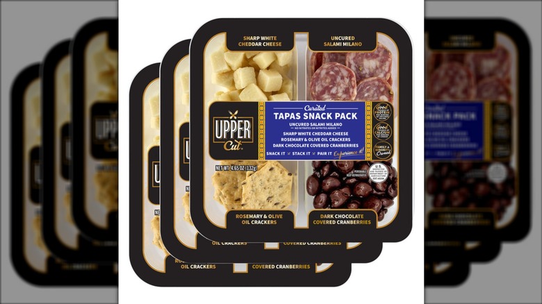 Upper Cut Curated Tapas Snack Pack on a white background.