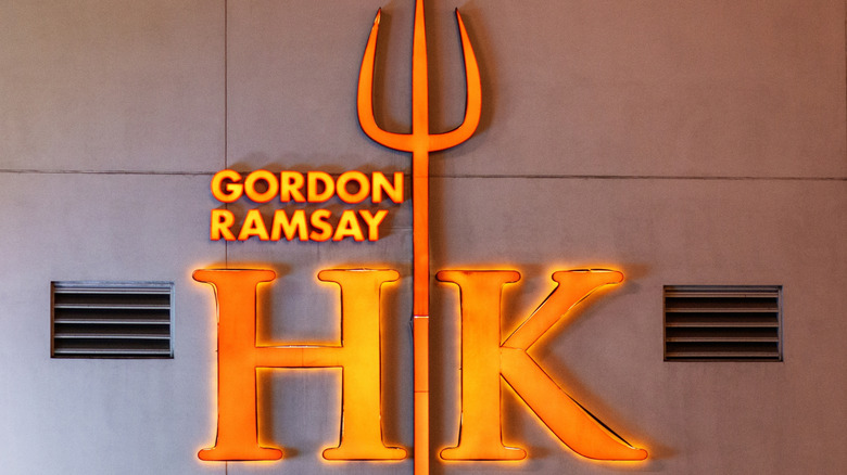 Gordon Ramsay's "Hell's Kitchen" Logo