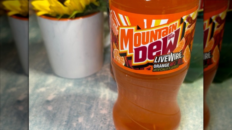 Mountain Dew Live Wire 20 fl oz. bottle