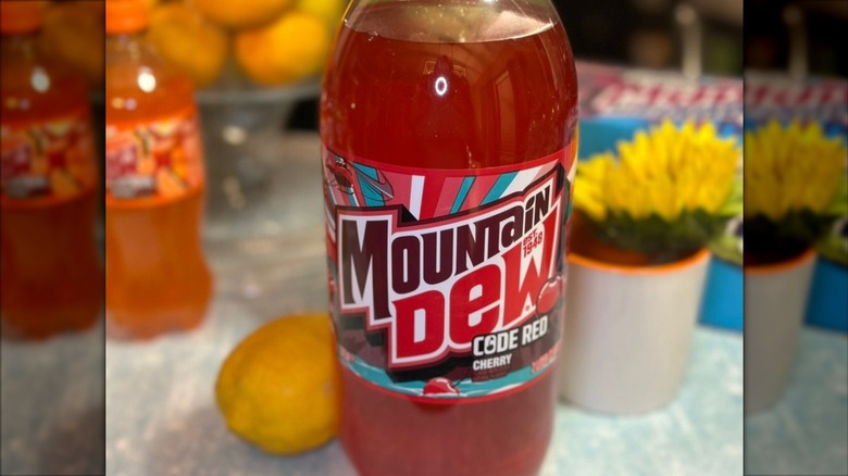 Mountain Dew Code Red 2 Liter