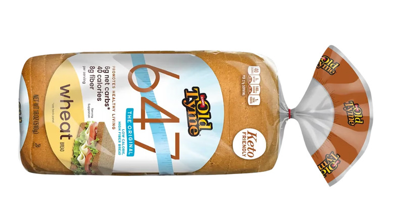 A loaf of Schmidt Old Tyme 647 Wheat bread