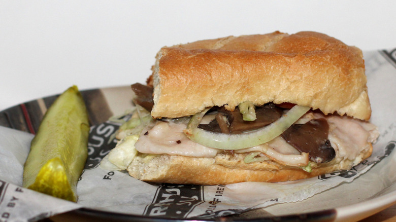 A photo of Firehouse Subs' Engineer sandwich