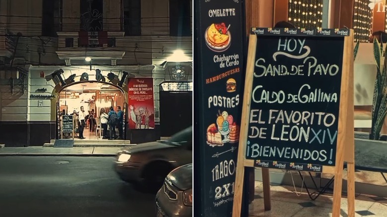 Exterior of Trébol Café & Restaurante in Peru