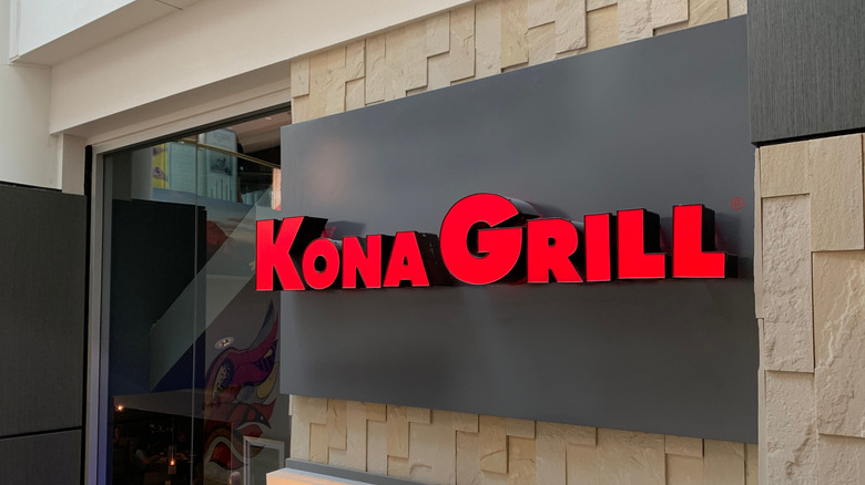 Kona Grill sign