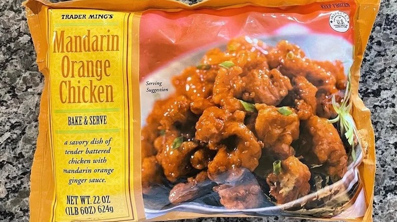 Trader Joe's Mandarin Orange Chicken.