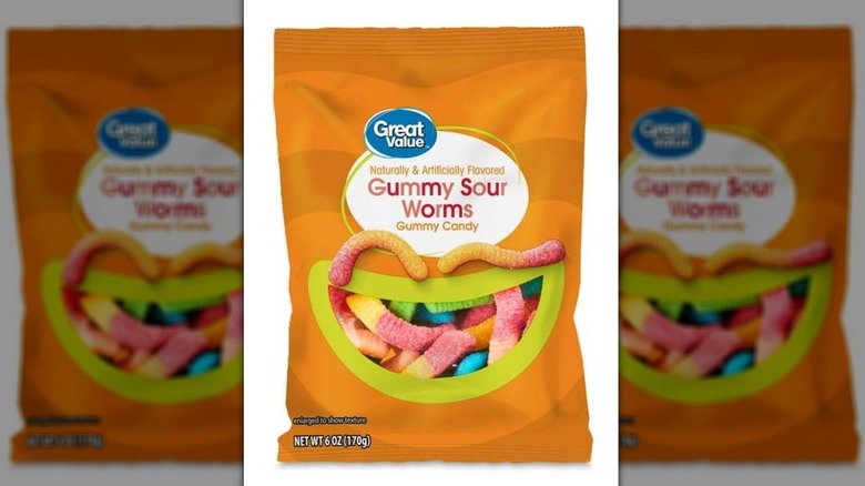 Great Value Sour Gummy Worms