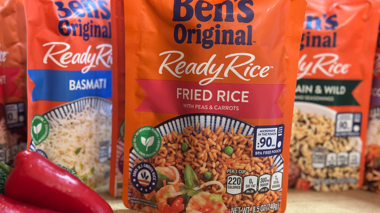 Ben's Original Ready Rice pouch in the Fried Rice variety