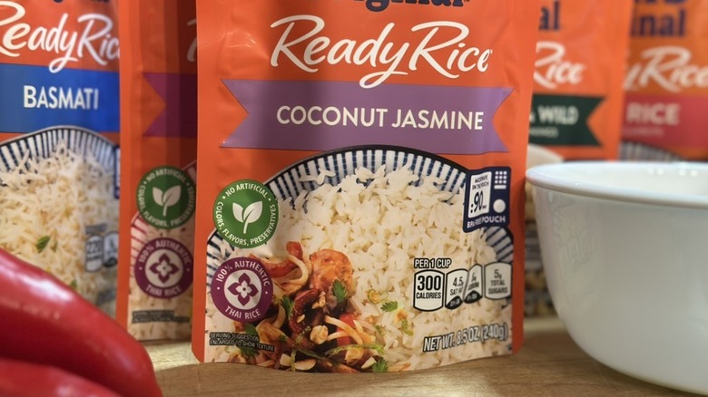 Ben's Original Ready Rice pouch in the Coconut Jasmine variety