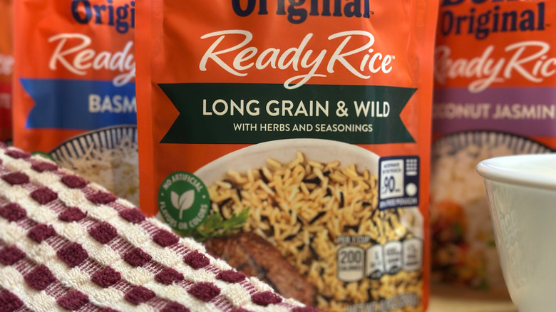 Ben's Original Ready Rice pouch: Long Grain & Wild