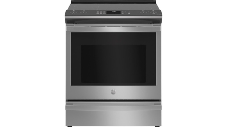 GE Profile Smart Slide-In Electric Convection Range with No Preheat Air Fry