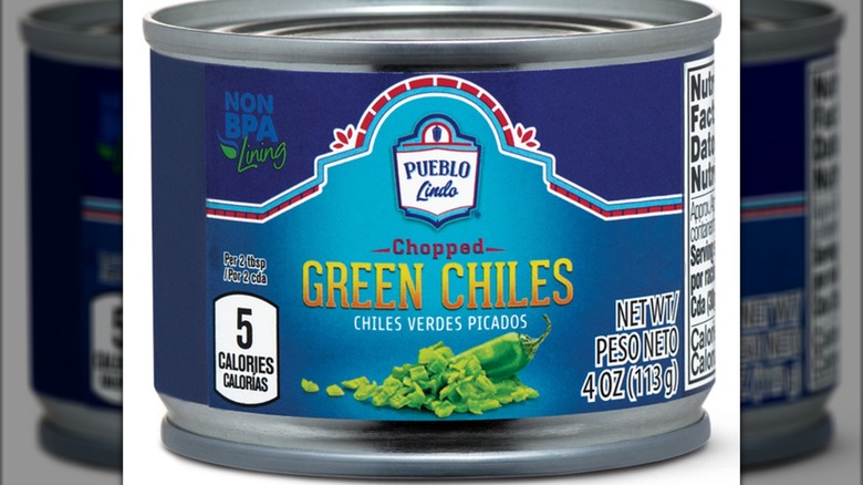 Pueblo Lindo Chopped Green Chiles from Aldi