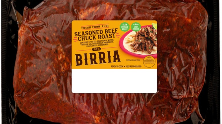Seasoned Birria Beef from Aldi