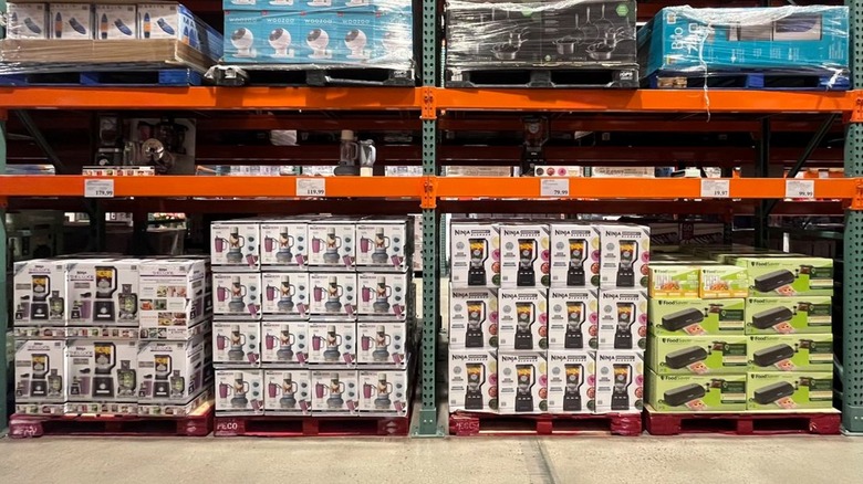 Costco kitchen appliances aisle