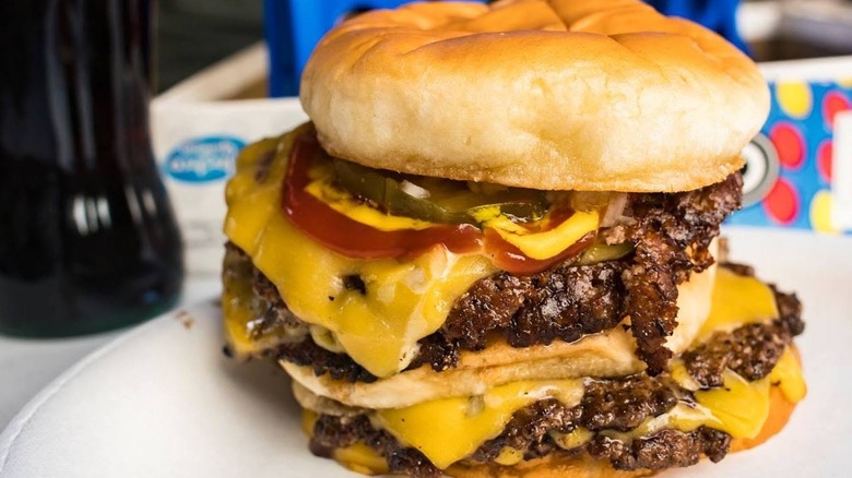 Cheeseburger from Burgers Never Say Die