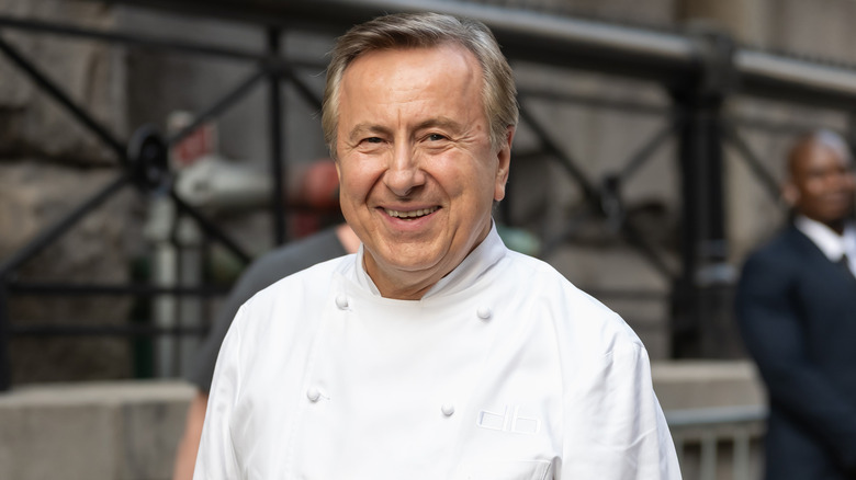 French chef and restaurateur Daniel Boulud attends as Tiffany & Co
