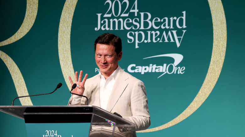 J. Kenji López-Alt speaks onstage during the 2024 James Beard Media Awards