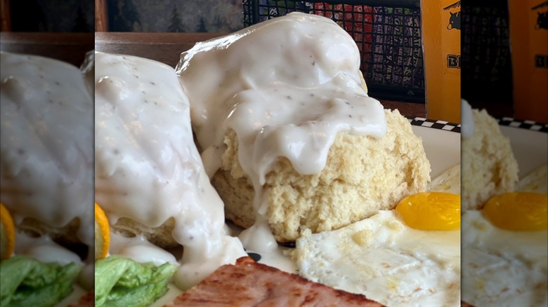 Biscuits and Gravy at Black Bear Diner
