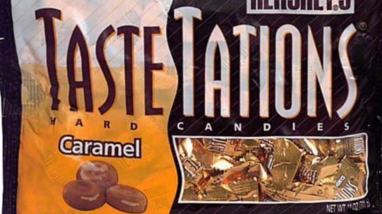 Bag of TasteTations Caramel flavor