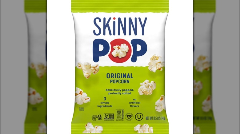 Product photo of bag of SkinnyPop Original Popcorn from Costco