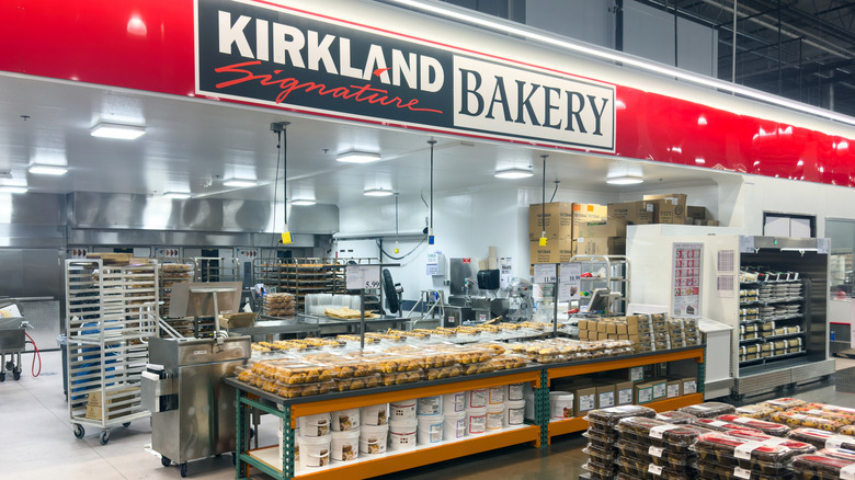 View of Costco Kirkland Signature bakery