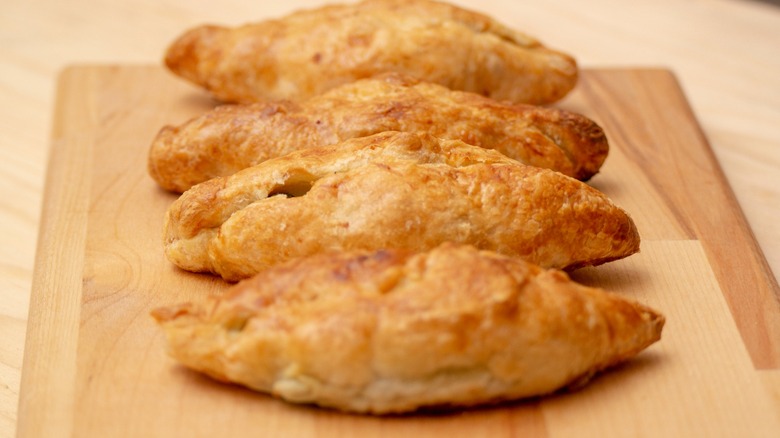 Breakfast Hand Pies made with puff pastry