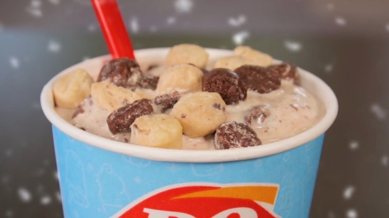 Wonder Woman Cookie Collision Blizzard from Dairy Queen
