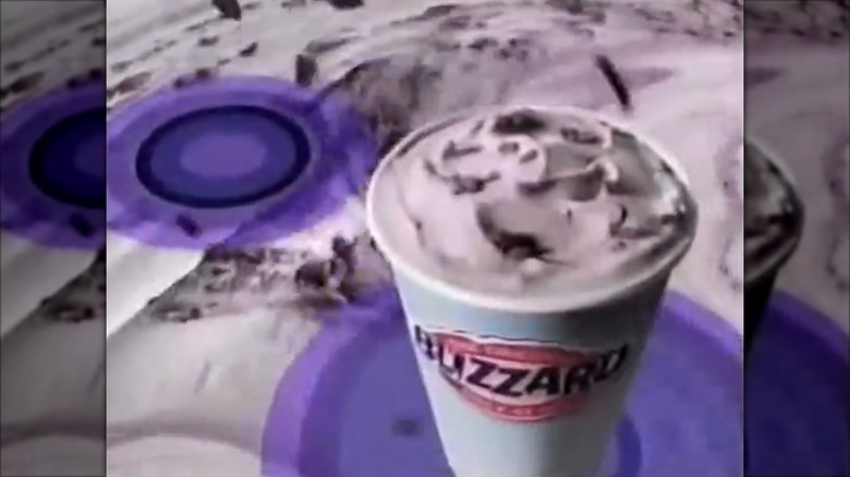 Kool-Aid Grape Explosion Blizzard from Dairy Queen