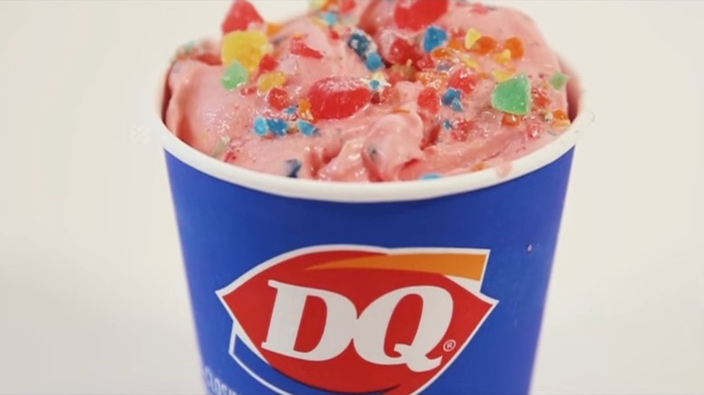 Sour Patch Kids Blizzard from Dairy Queen
