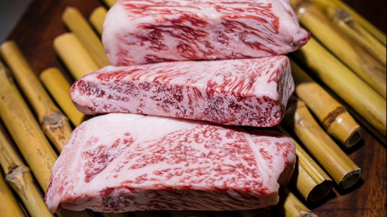 Raw Ōmi Beef