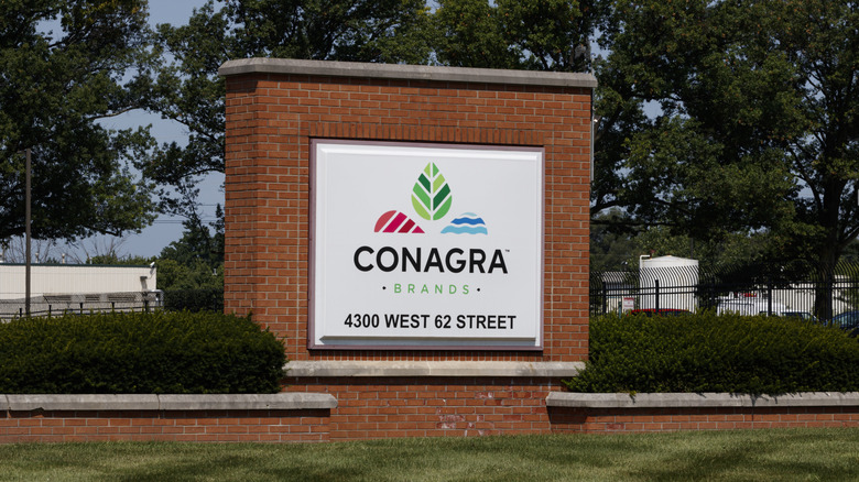 Conagra Brands sign