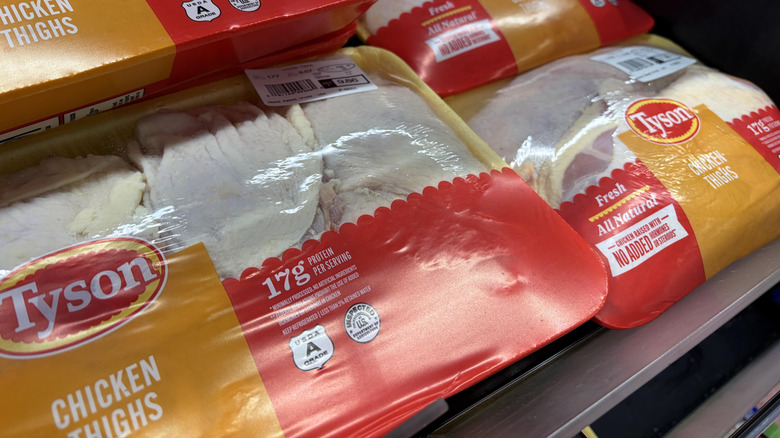Tyson chicken in store