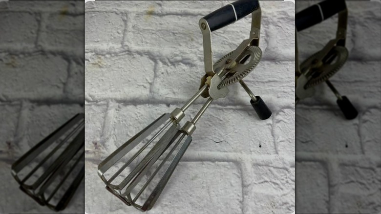 Vintage rotary egg beater