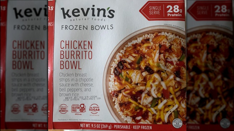 Kevin's Natural Foods Chicken Burrito Bowl