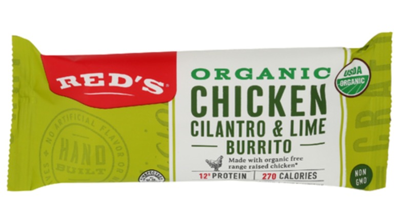 Red's All Natural Organic Chicken Cilantro & Lime Burrito