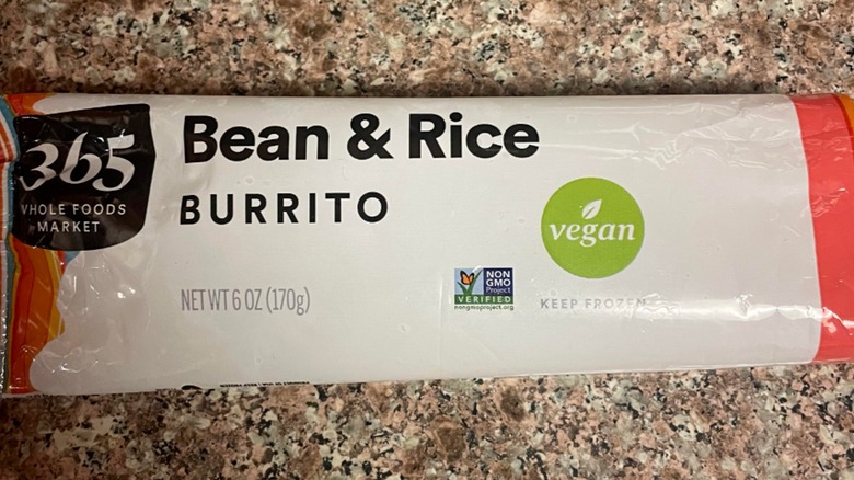 Whole Foods Market 365 Bean & Rice Burrito