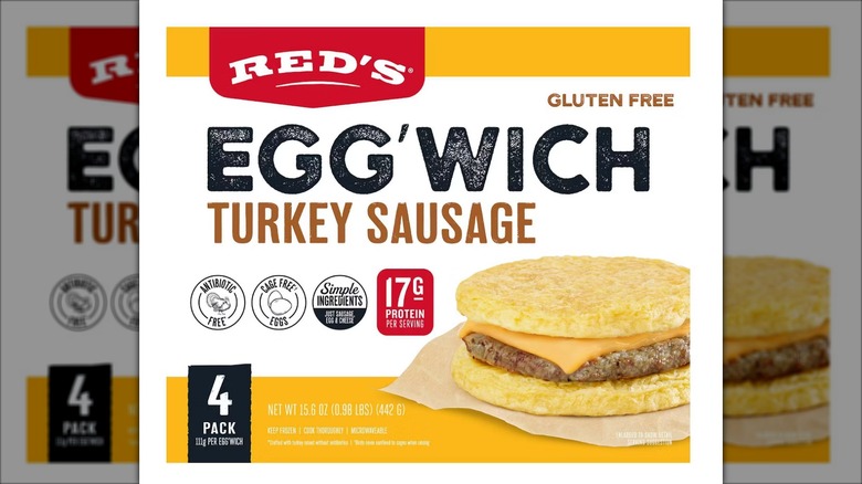 Red's All Natural Turkey Sausage Egg'Wich