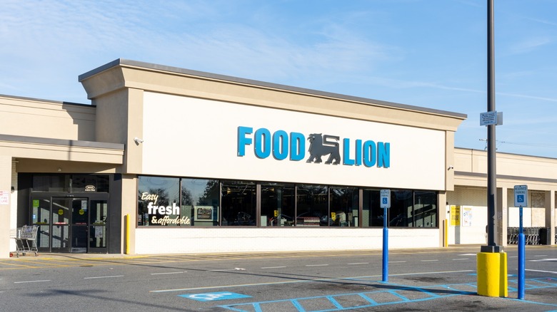 Food Lion exterior in daylight