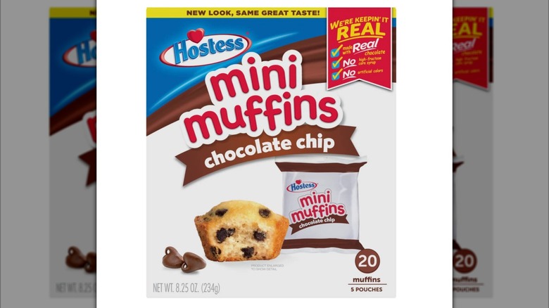 Hostess Chocolate Chip Mini Muffins