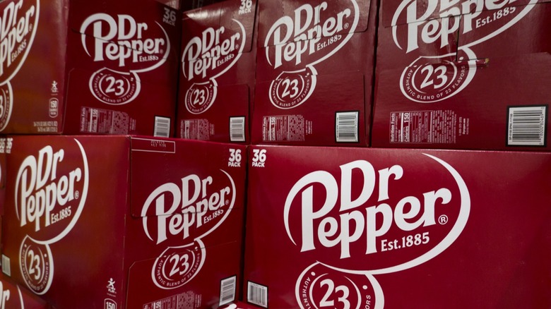 Cases of Dr Pepper