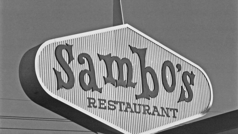 Sambo's restaurant sign