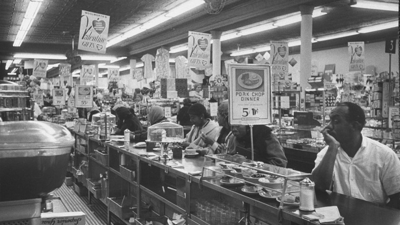 Woolworth's lunch counter