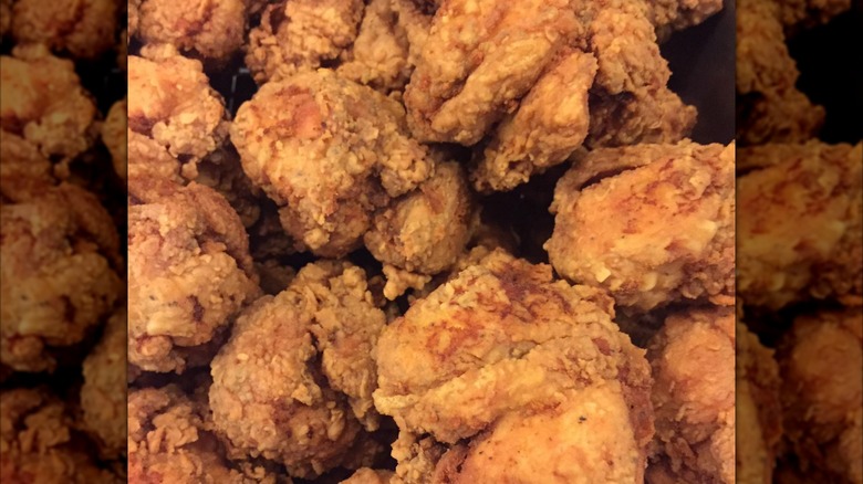 Fried "pulley bone" chicken from Martin's Restaurant