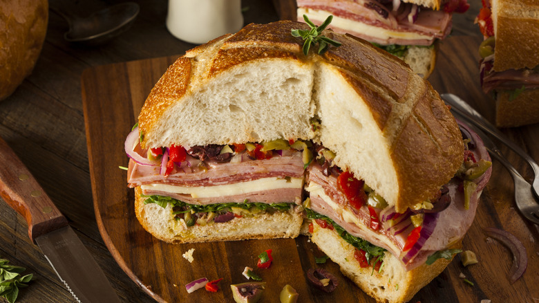 Muffaletta sandwich